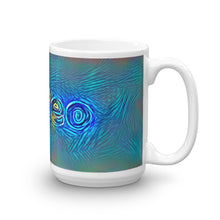 Load image into Gallery viewer, Mateo Mug Night Surfing 15oz left view