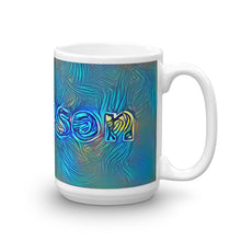 Load image into Gallery viewer, Addyson Mug Night Surfing 15oz left view