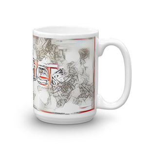 Carter Mug Frozen City 15oz left view