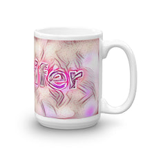 Load image into Gallery viewer, Jennifer Mug Innocuous Tenderness 15oz left view