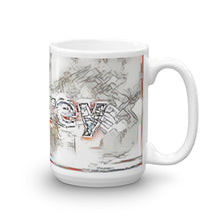 Load image into Gallery viewer, Aubrey Mug Frozen City 15oz left view