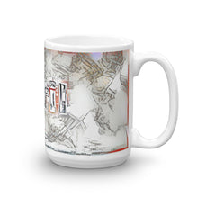 Load image into Gallery viewer, Abril Mug Frozen City 15oz left view