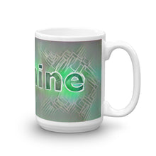 Load image into Gallery viewer, Jasmine Mug Nuclear Lemonade 15oz left view