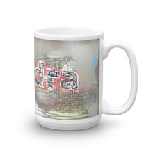 Load image into Gallery viewer, Alondra Mug Ink City Dream 15oz left view