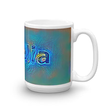 Load image into Gallery viewer, Amelia Mug Night Surfing 15oz left view