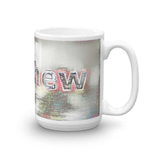 Load image into Gallery viewer, Matthew Mug Ink City Dream 15oz left view