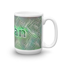Load image into Gallery viewer, Jillian Mug Nuclear Lemonade 15oz left view