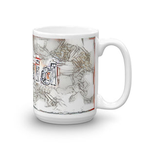 David Mug Frozen City 15oz left view