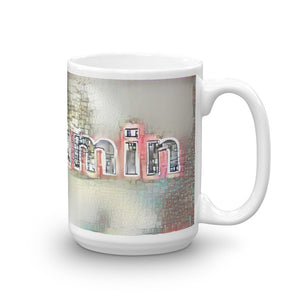 Benjamin Mug Ink City Dream 15oz left view