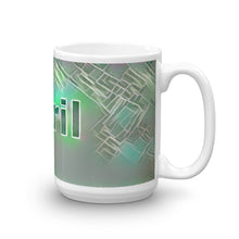 Load image into Gallery viewer, April Mug Nuclear Lemonade 15oz left view