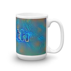 Heath Mug Night Surfing 15oz left view