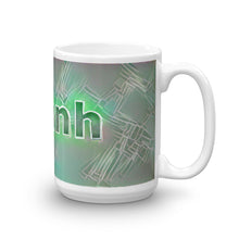 Load image into Gallery viewer, Khanh Mug Nuclear Lemonade 15oz left view