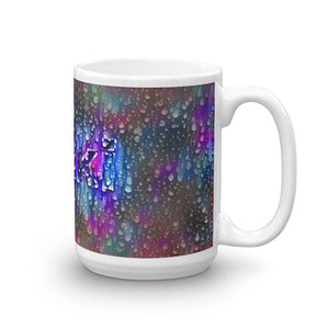 Nicki Mug Wounded Pluviophile 15oz left view