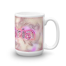 Load image into Gallery viewer, Victoria Mug Innocuous Tenderness 15oz left view