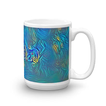 Load image into Gallery viewer, Dilan Mug Night Surfing 15oz left view