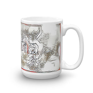 Eliana Mug Frozen City 15oz left view