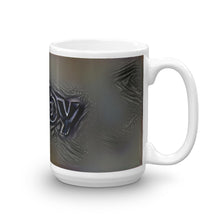 Load image into Gallery viewer, Abby Mug Charcoal Pier 15oz left view