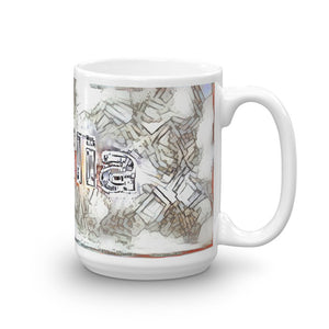 Emilia Mug Frozen City 15oz left view