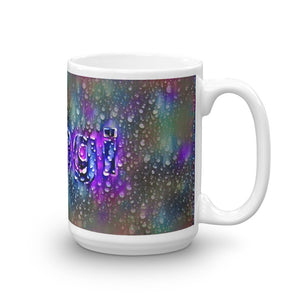 Rangi Mug Wounded Pluviophile 15oz left view
