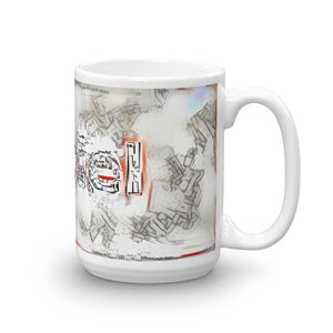 Daniel Mug Frozen City 15oz left view