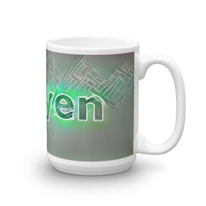 Nguyen Mug Nuclear Lemonade 15oz left view