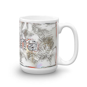 Donna Mug Frozen City 15oz left view