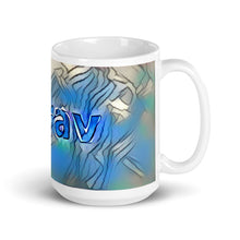 Load image into Gallery viewer, Aarav Mug Liquescent Icecap 15oz left view