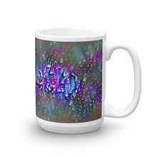 Load image into Gallery viewer, Elspeth Mug Wounded Pluviophile 15oz left view