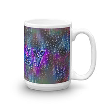 Load image into Gallery viewer, Peggy Mug Wounded Pluviophile 15oz left view