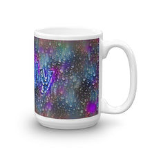 Load image into Gallery viewer, Polly Mug Wounded Pluviophile 15oz left view