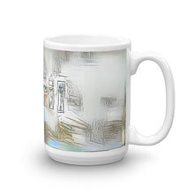 Load image into Gallery viewer, Avril Mug Victorian Fission 15oz left view