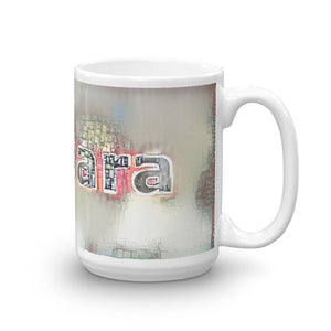 Barbara Mug Ink City Dream 15oz left view