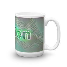 Load image into Gallery viewer, Marion Mug Nuclear Lemonade 15oz left view