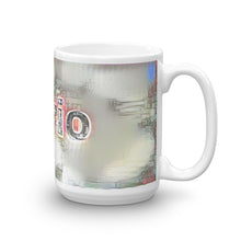 Load image into Gallery viewer, Dario Mug Ink City Dream 15oz left view