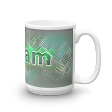 Load image into Gallery viewer, Miriam Mug Nuclear Lemonade 15oz left view