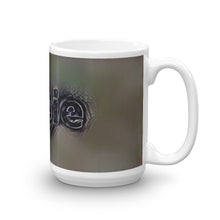 Load image into Gallery viewer, Susie Mug Charcoal Pier 15oz left view