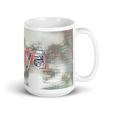 Load image into Gallery viewer, Alaya Mug Ink City Dream 15oz left view