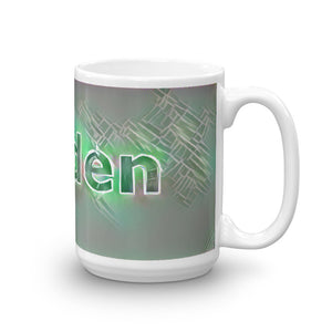 Zayden Mug Nuclear Lemonade 15oz left view