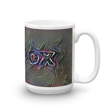 Load image into Gallery viewer, Lennox Mug Dark Rainbow 15oz left view