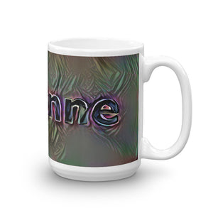 Suzanne Mug Dark Rainbow 15oz left view
