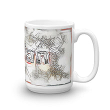 Load image into Gallery viewer, Fabian Mug Frozen City 15oz left view