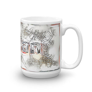 Fabian Mug Frozen City 15oz left view