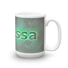 Load image into Gallery viewer, Vanessa Mug Nuclear Lemonade 15oz left view