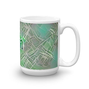 Lin Mug Nuclear Lemonade 15oz left view