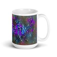 Load image into Gallery viewer, Alijah Mug Wounded Pluviophile 15oz left view
