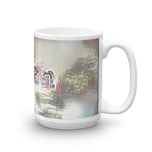 Brian Mug Ink City Dream 15oz left view
