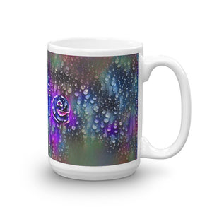 Allie Mug Wounded Pluviophile 15oz left view
