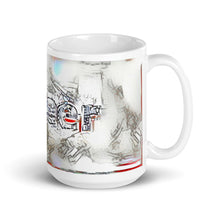 Load image into Gallery viewer, Ameer Mug Frozen City 15oz left view
