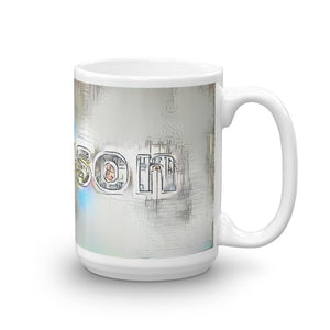 Greyson Mug Victorian Fission 15oz left view