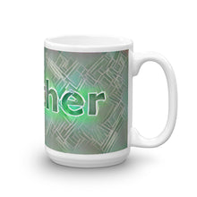 Load image into Gallery viewer, Heather Mug Nuclear Lemonade 15oz left view